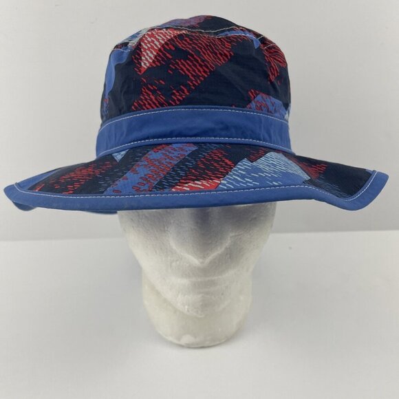 Columbia Bucket Hat Adult Small Adjustable Wide Brim Poly Stretch Colorful - Picture 3 of 8